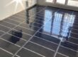 Carbon film heater for caravan and tiny house floors